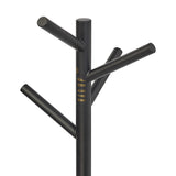 Bag-Up barra de hierro negro juego de altura de 10 soportes para bolsas